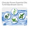 Clinically proven essential oils to kill bad breath germs