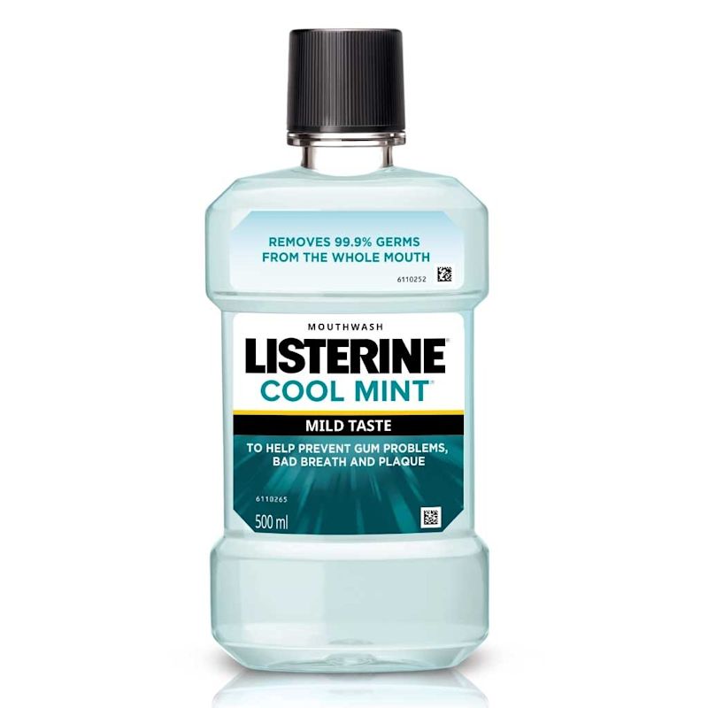 Listerine Cool Mint Mild Taste Mouthwash 500 ml