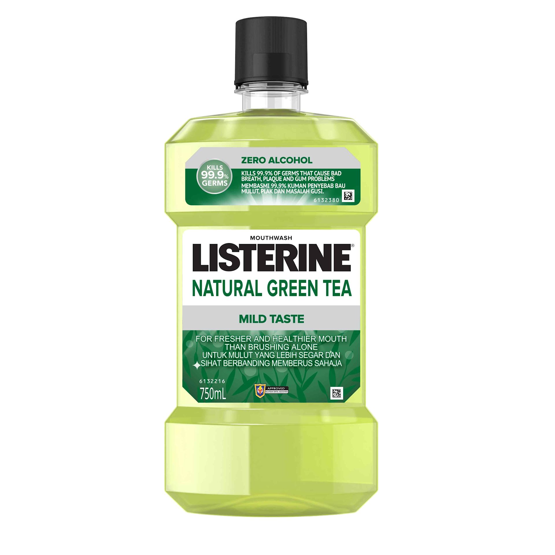 LISTERINE® NATURAL GREEN TEA MILD TASTE