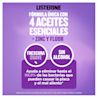 Fórmula única con 4 aceites esenciales + zinc y flúor