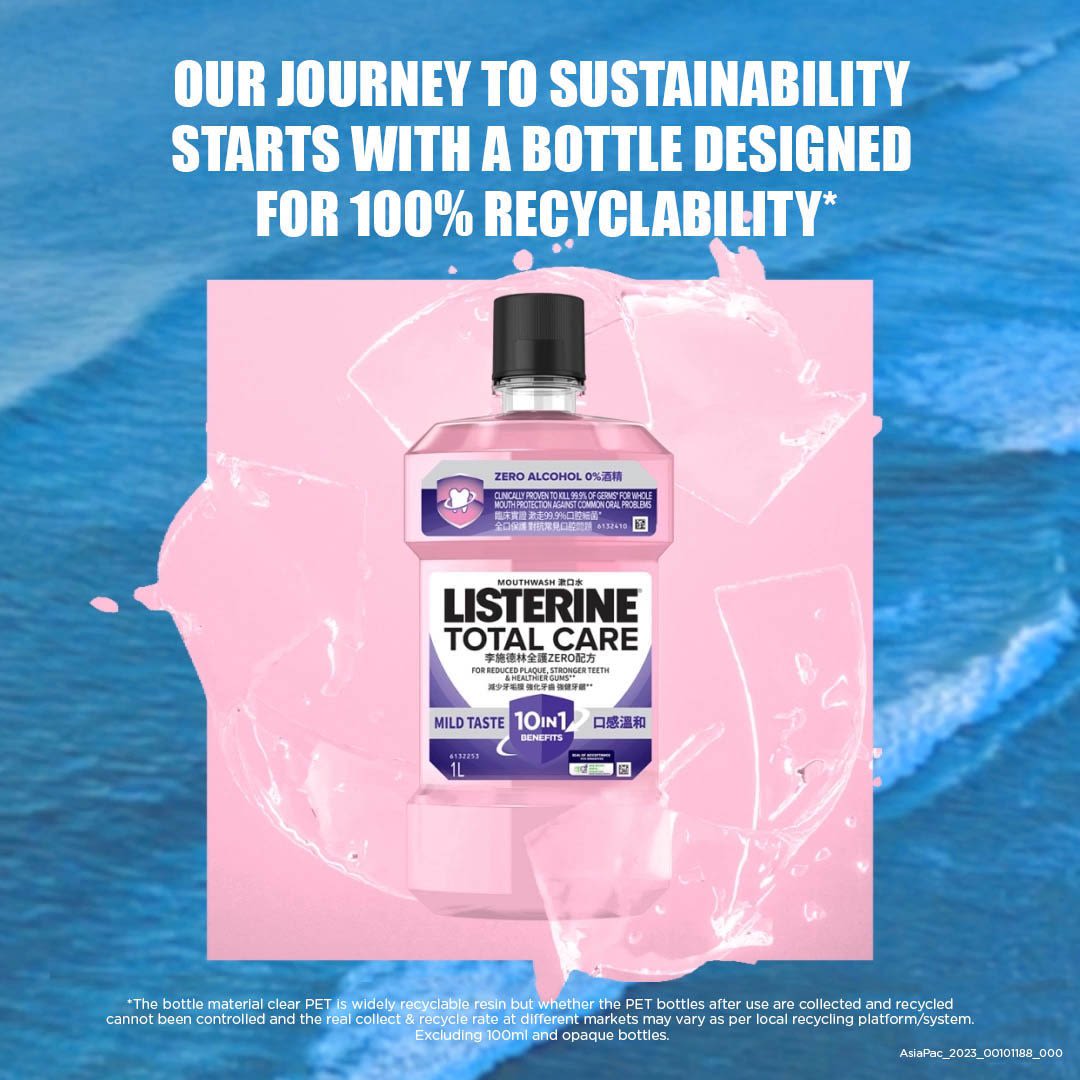 LISTERINE® Total Care Mild Taste (Zero Alcohol) - Image 2 - Listerine - en-SG