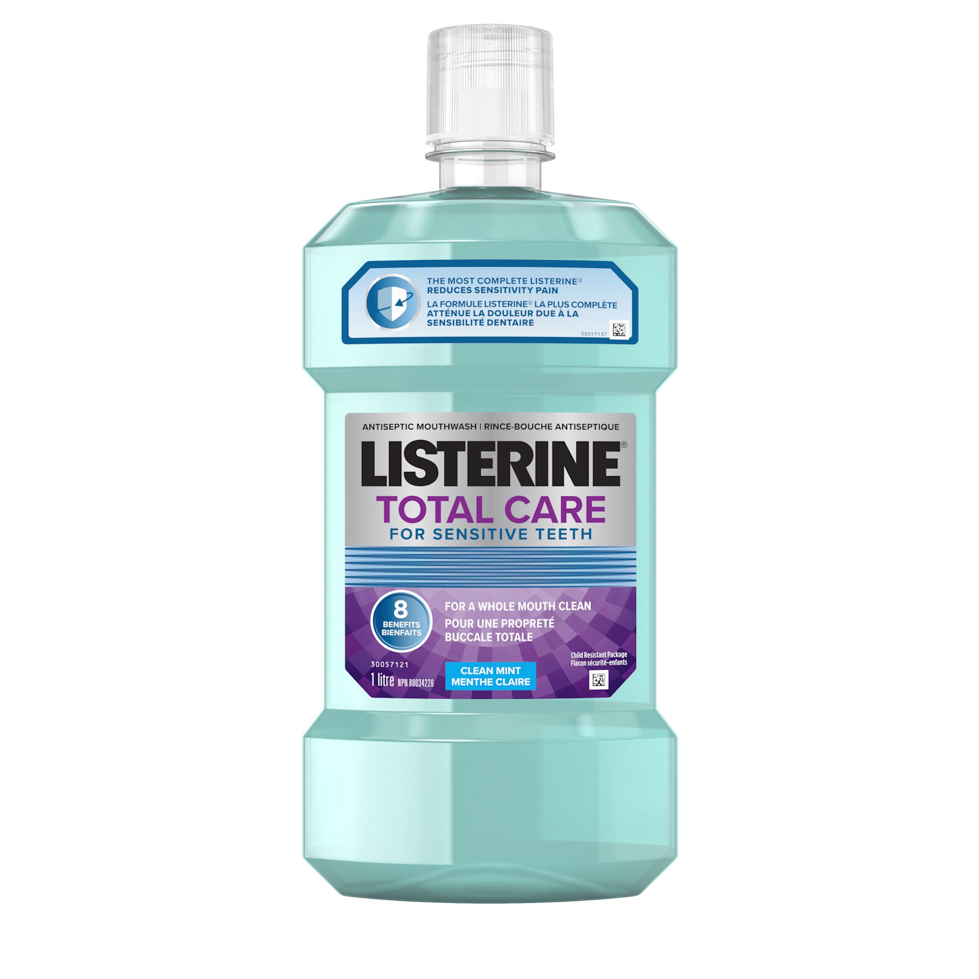 Listerine's Total Care Antiseptic Mouthwash for Sensitive Teeth