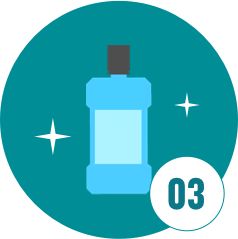 Graphic image of a mouthwash bottle