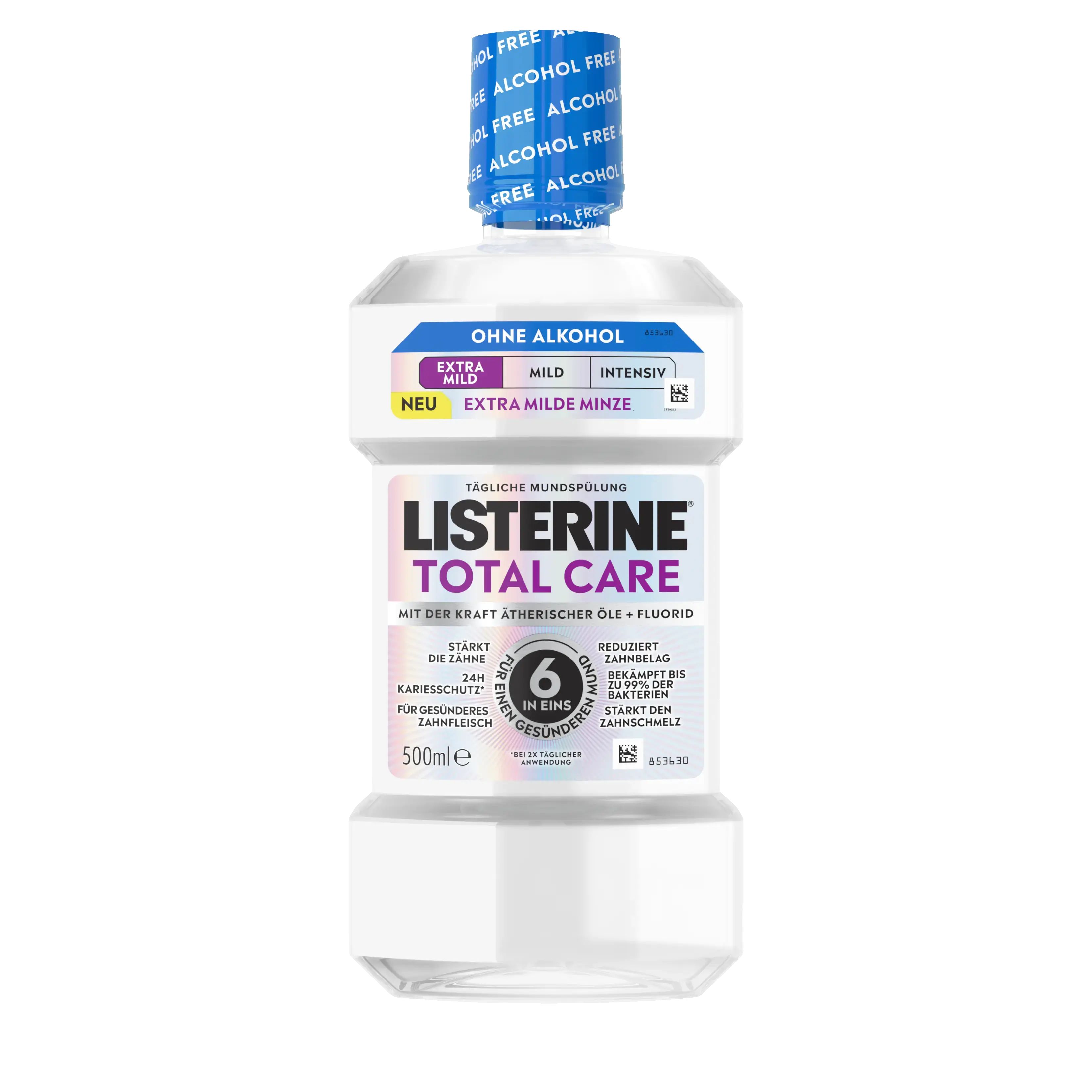 LISTERINE® TOTAL CARE Extra Mild Alkoholfrei