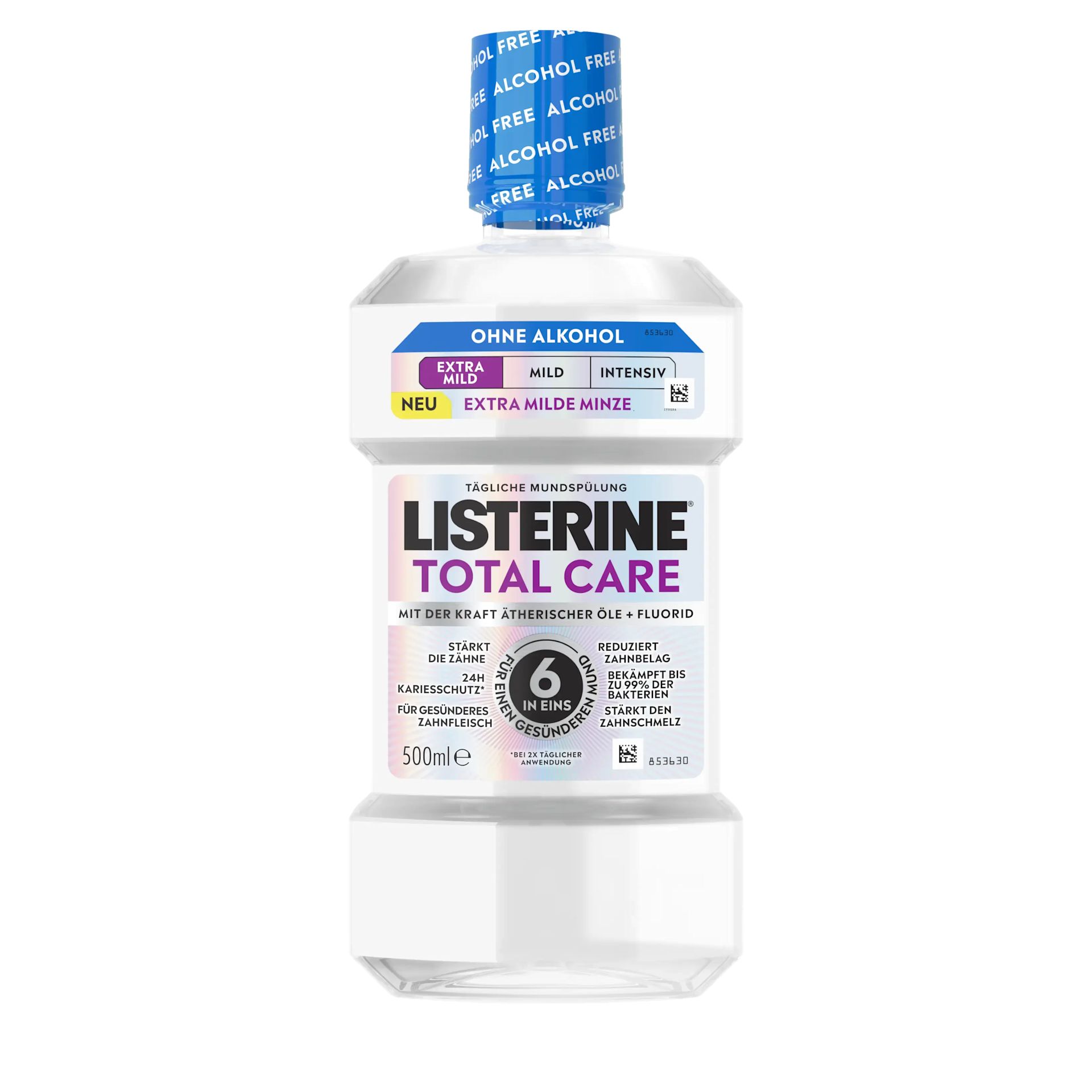 LISTERINE® TOTAL CARE Extra Mild Alkoholfrei