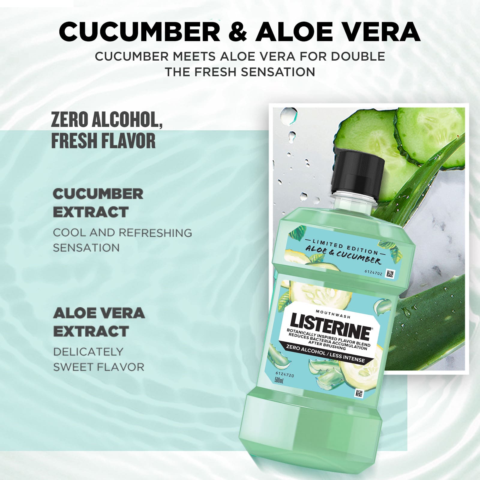 LISTERINE® ALOE & CUCUMBER - Image 6 - Listerine - en-MY