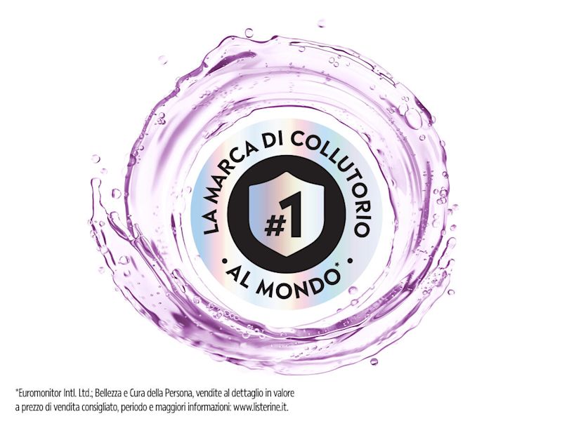 La marca di collutorio #1 al mondo*
