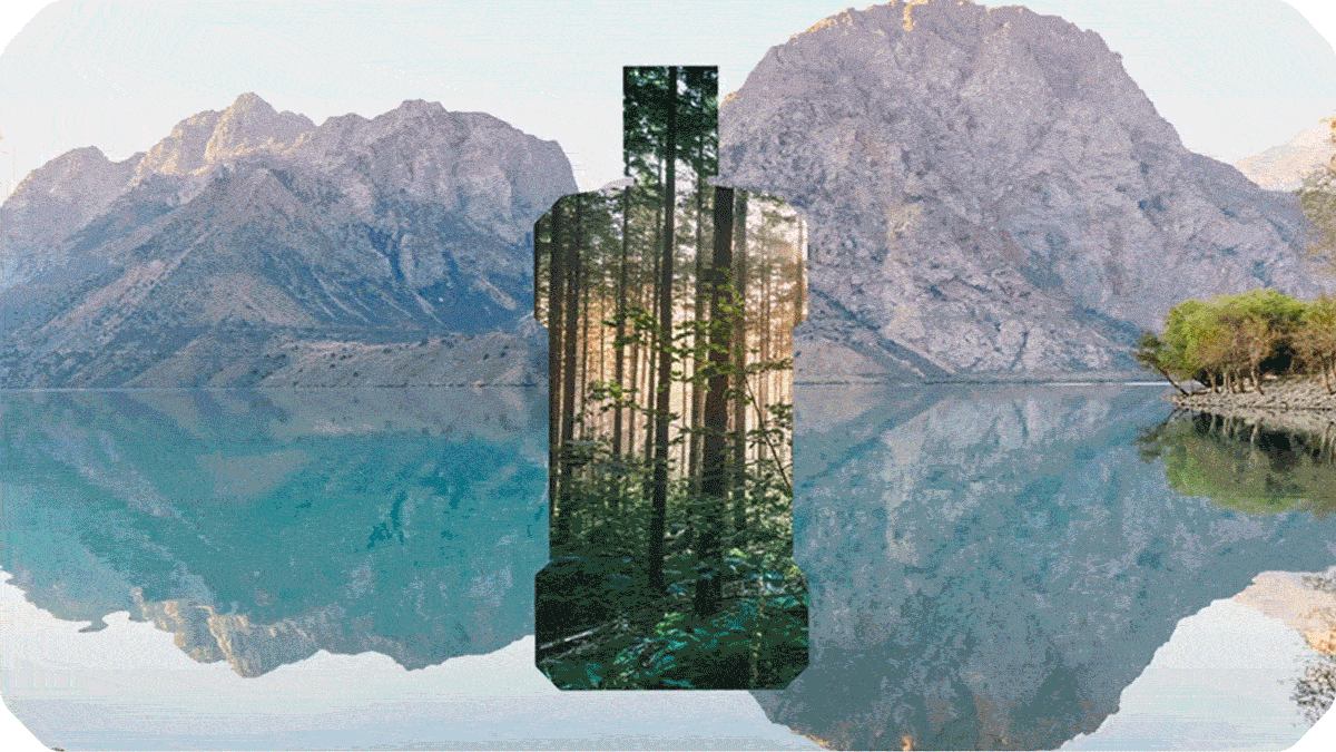 LISTERINE® Our Sustainability banner, committed to helping you achieve the best oral care in a sustainable way.