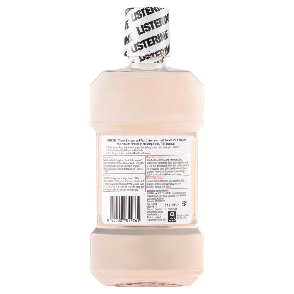 Listerine® Cherry Blossom and Peach - Image 4 - Listerine - en-AU