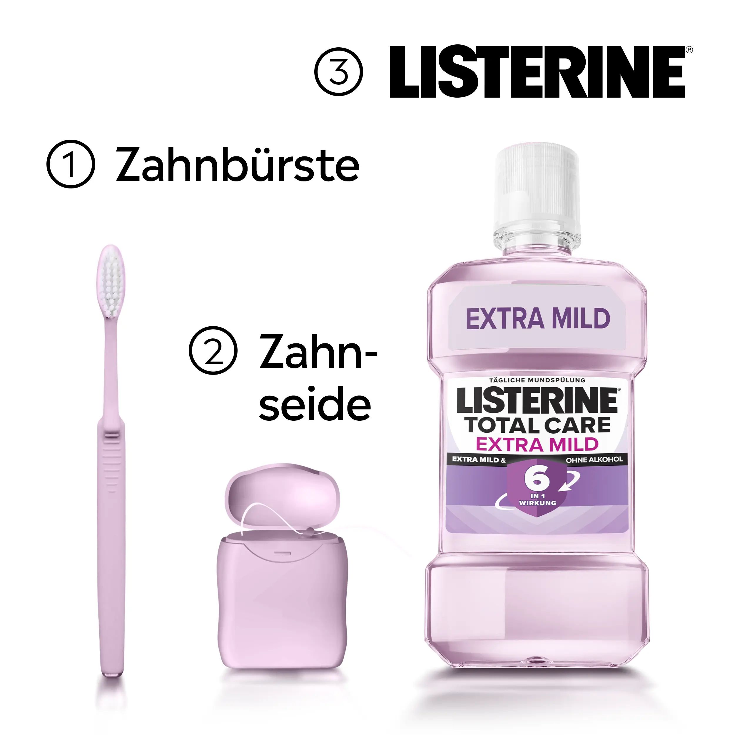 Die optimale Mundhygiene in 3 Phasen