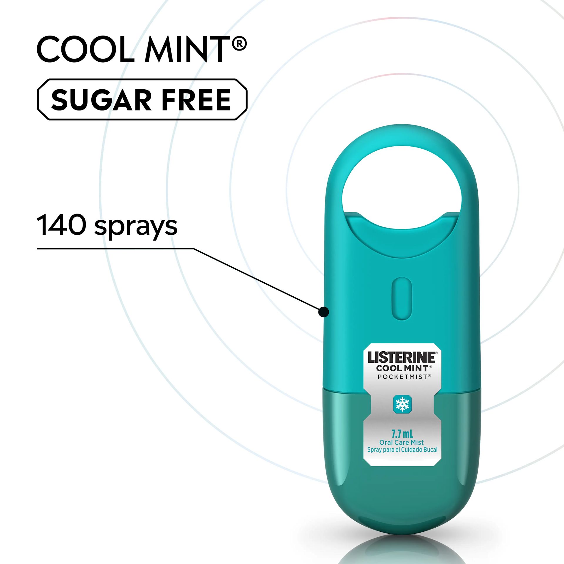 LISTERINE® COOL MINT® Pocketmist, sugar free 140 sprays