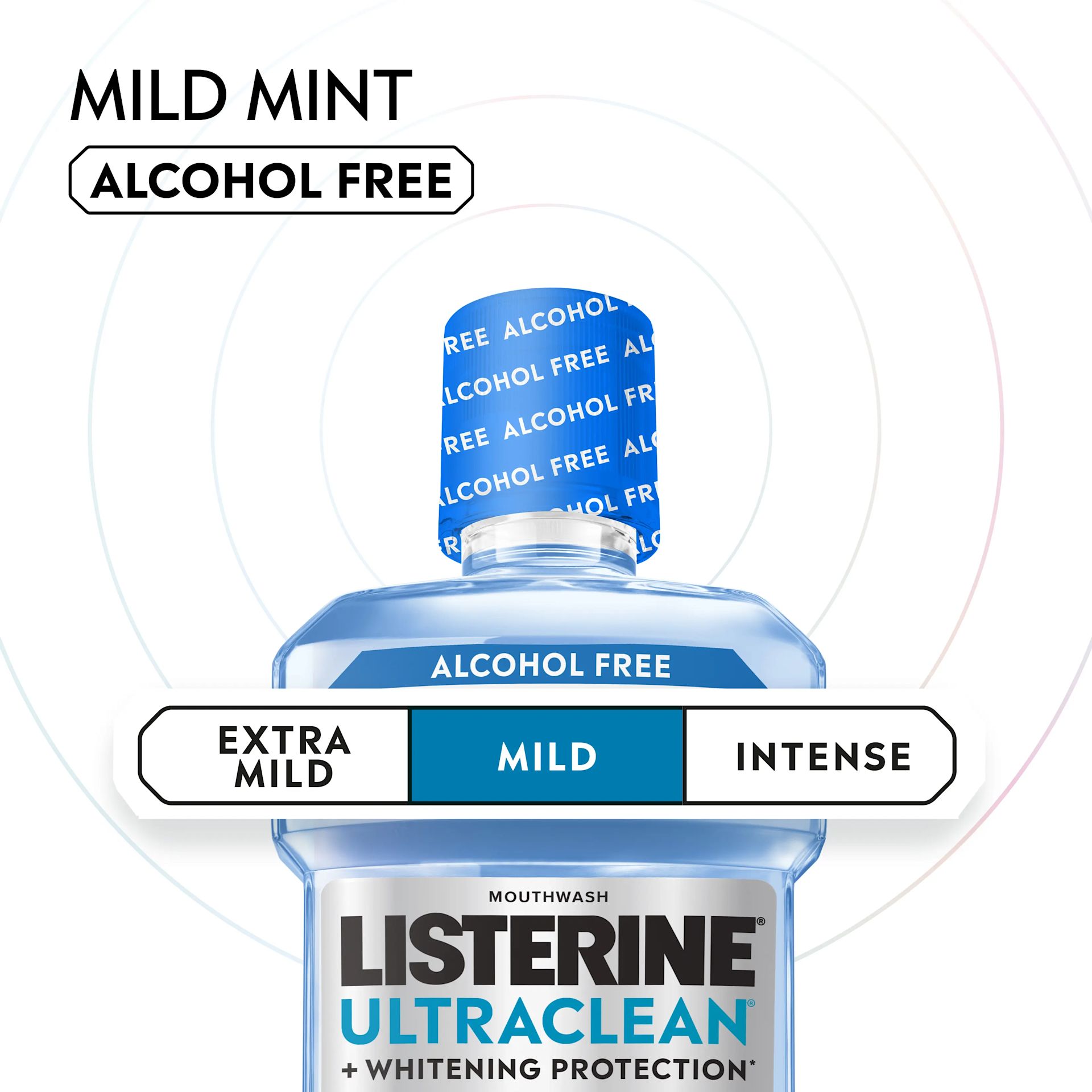 LISTERINE® ULTRACLEAN® Alcohol Free Mild Mint