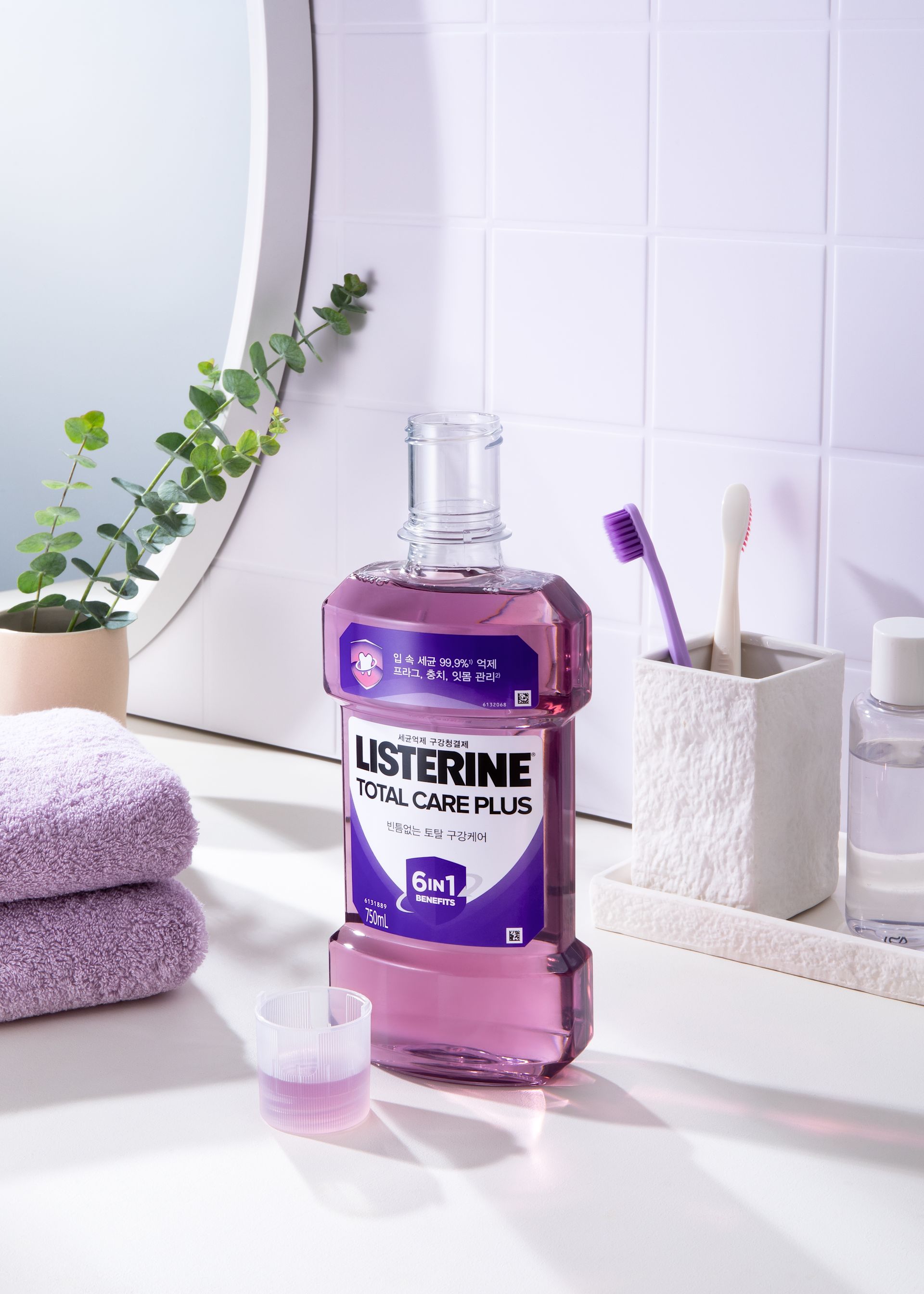 리스테린® 액 토탈케어 플러스 - Image 4 - Listerine - ko-KR