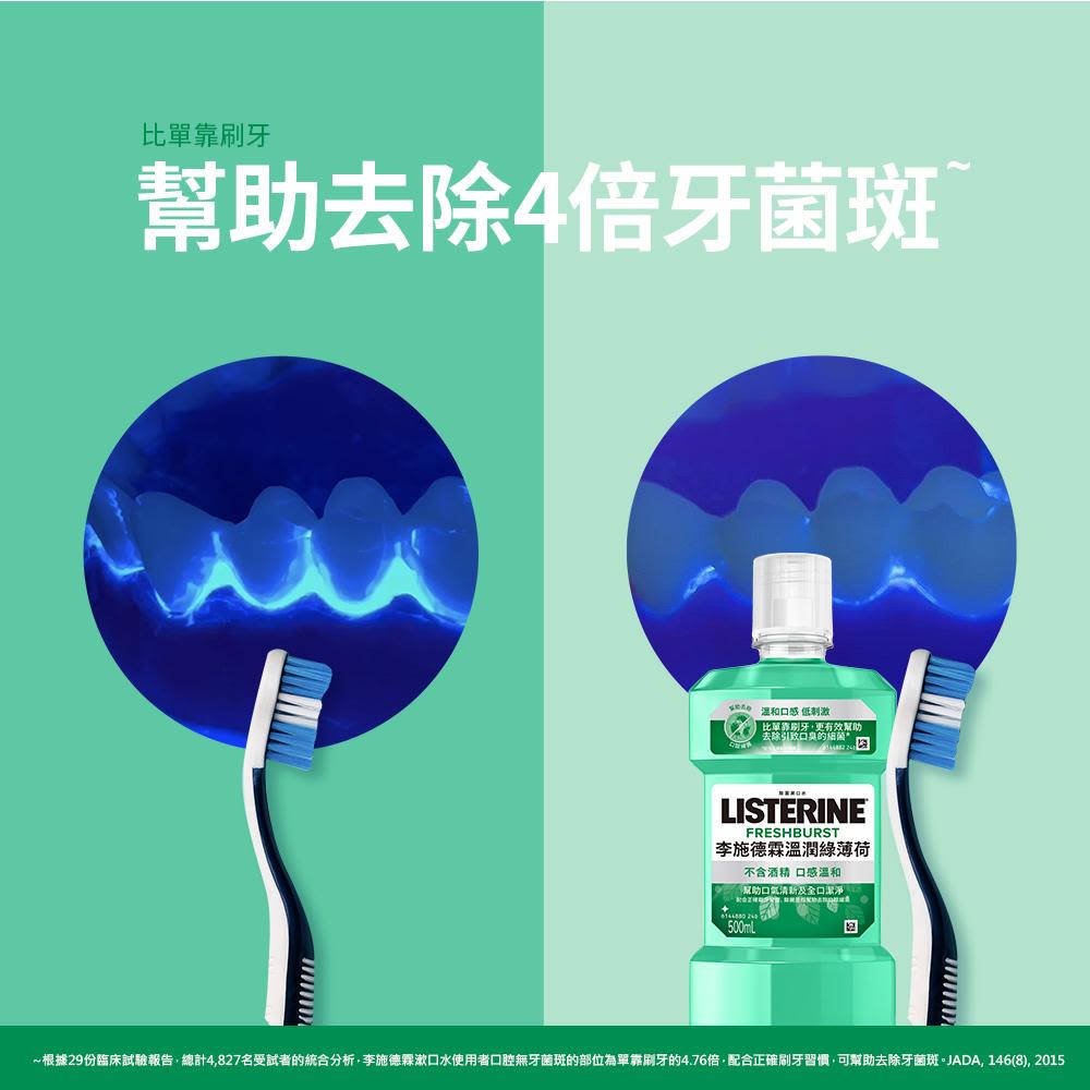 李施德霖溫潤綠薄荷漱口水 - Image 8 - Listerine