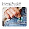LISTERINE® COOL MINT® PocketPaks, discreet and portable for confident conversations
