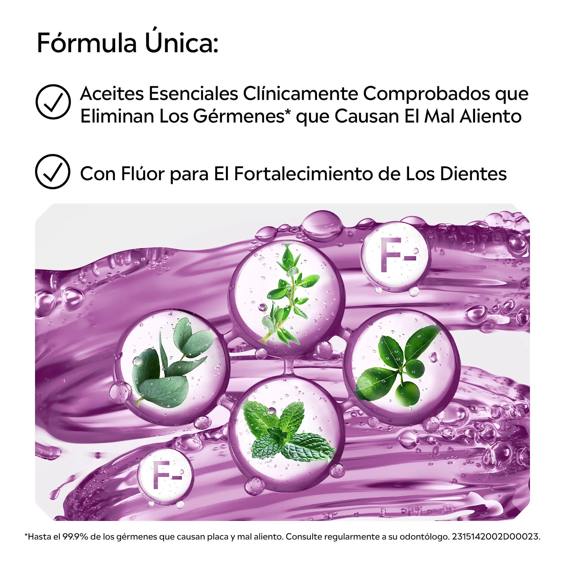 El Listerine más completo para una protección avanzada