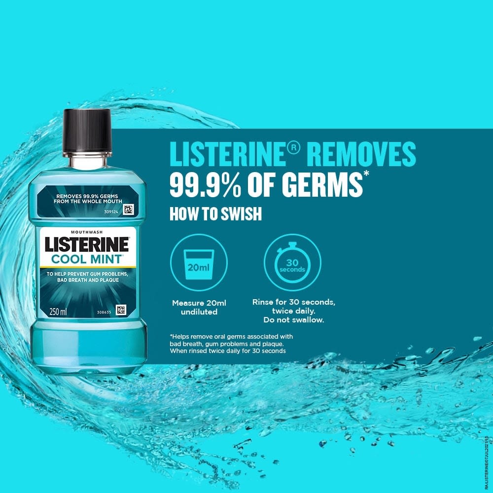 LISTERINE ® Cool Mint ® Mouthwash - Image 5 - Listerine - en-IN
