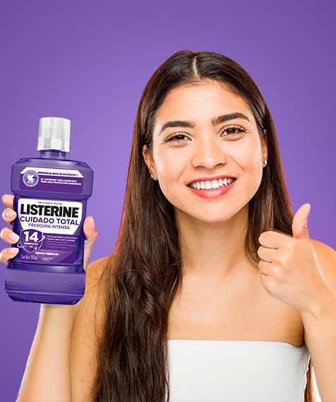 Repasa tu rutina de cuidado oral con LISTERINE®