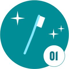 Graphic image of a tooth brush