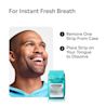 2 Steps - For instant fresh breath 1 remove one strip from case 2 place on your tongue to dissolve