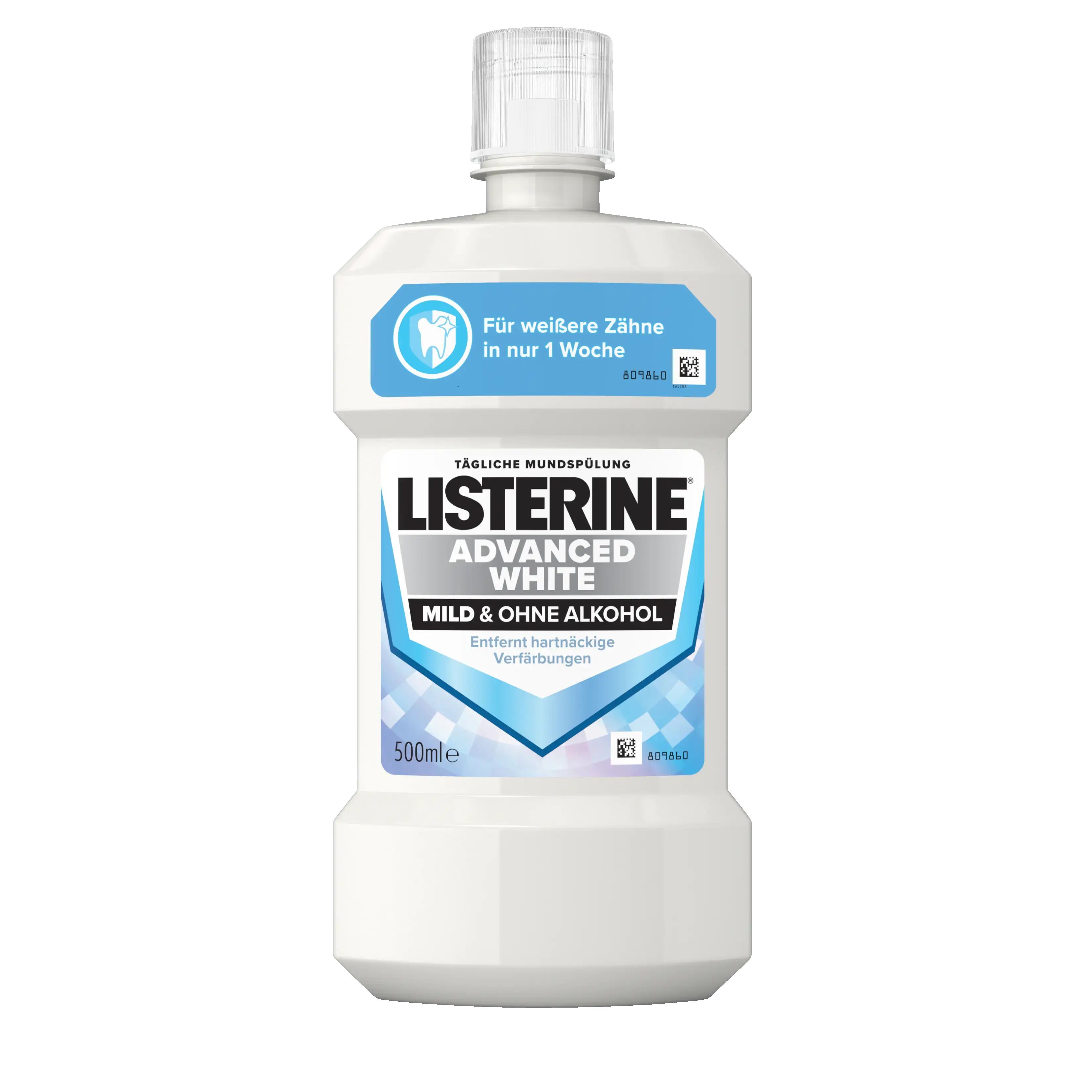 LISTERINE® ADVANCED WHITE MILDER GESCHMACK
