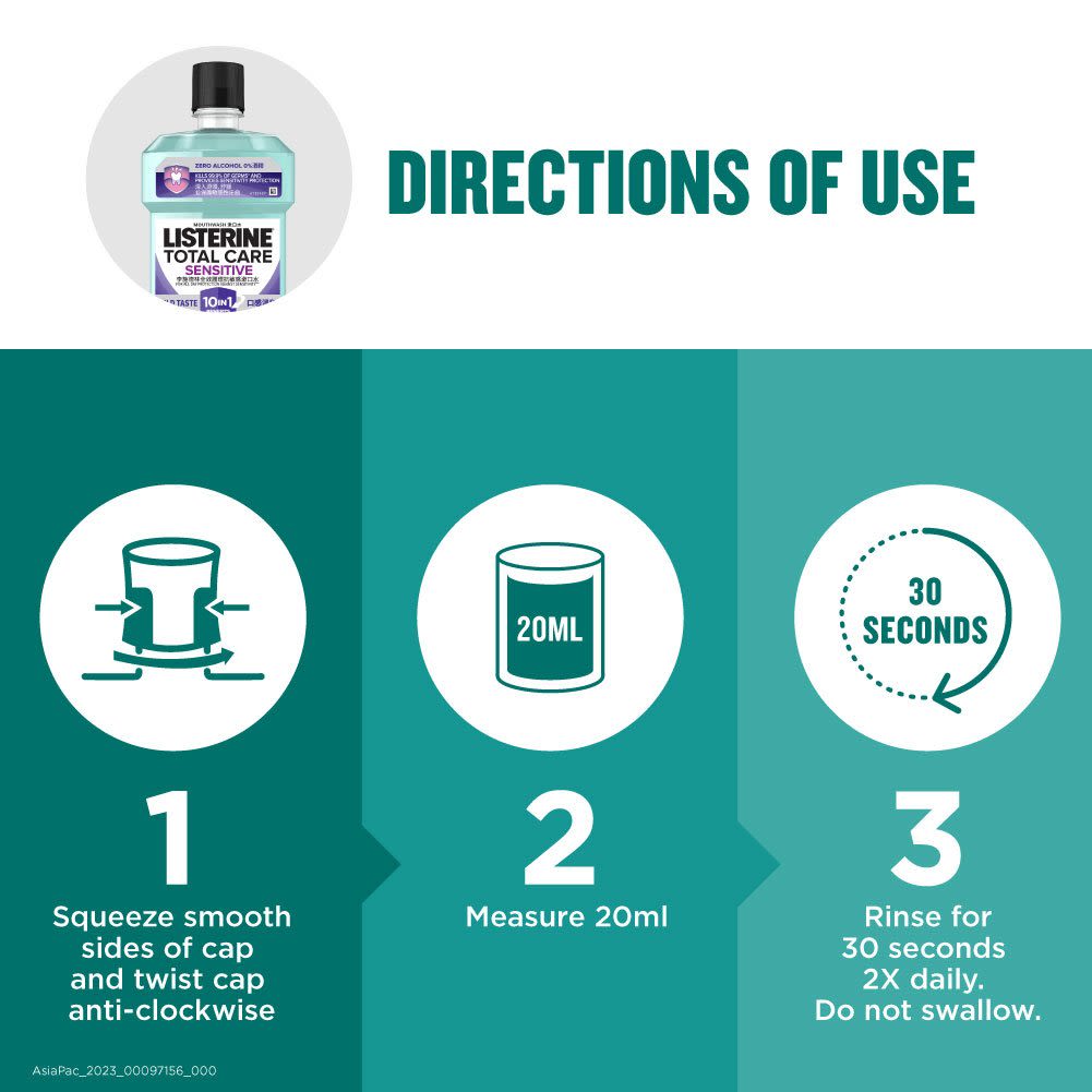 LISTERINE® TOTAL CARE SENSITIVE - Image 11 - Listerine - en-SG