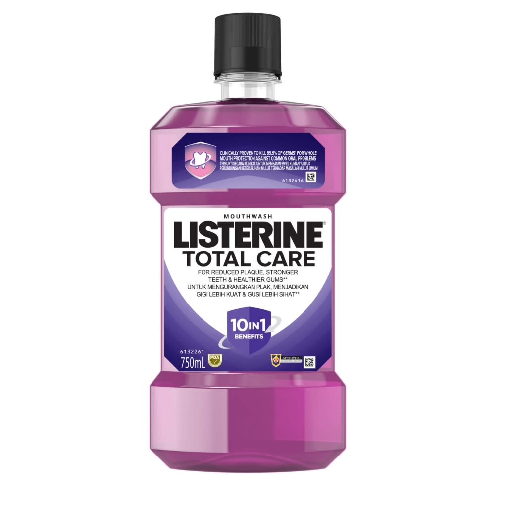Nước súc miệng diệt khuẩn LISTERINE® TOTAL CARE