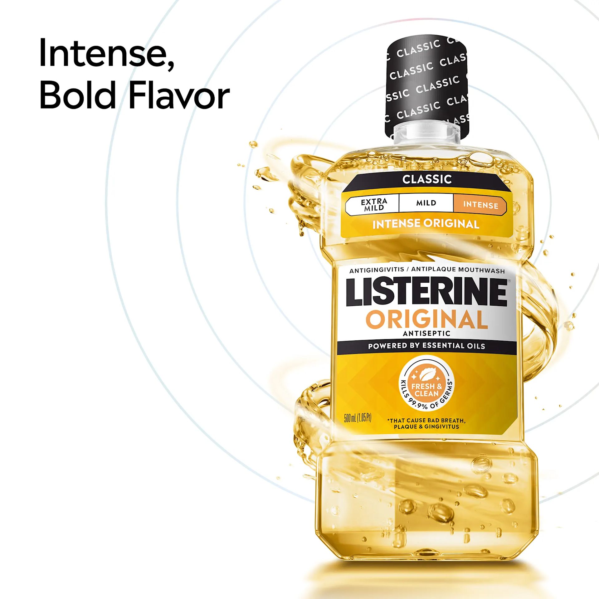 LISTERINE® Original Intense bold flavor Antiseptic