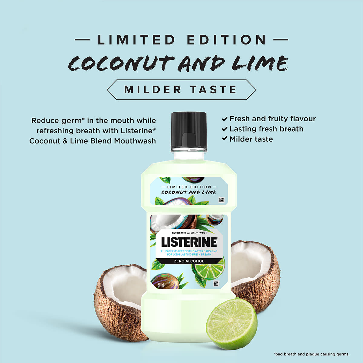 LISTERINE® COCONUT AND LIME - Image 3 - Listerine - en-MY