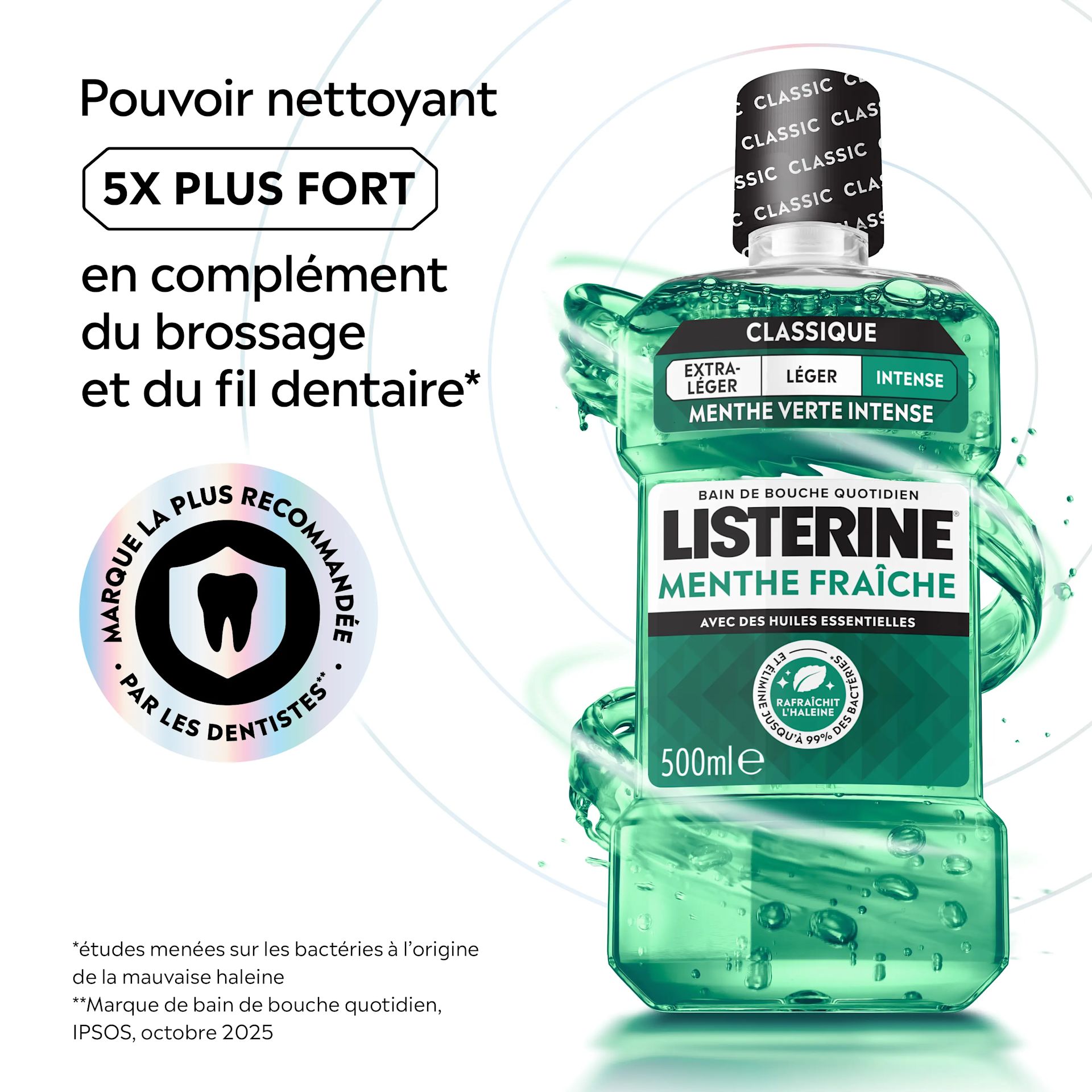 LIS EMEA FR 3574661811413 MENTHE FRAICHE 500ML 