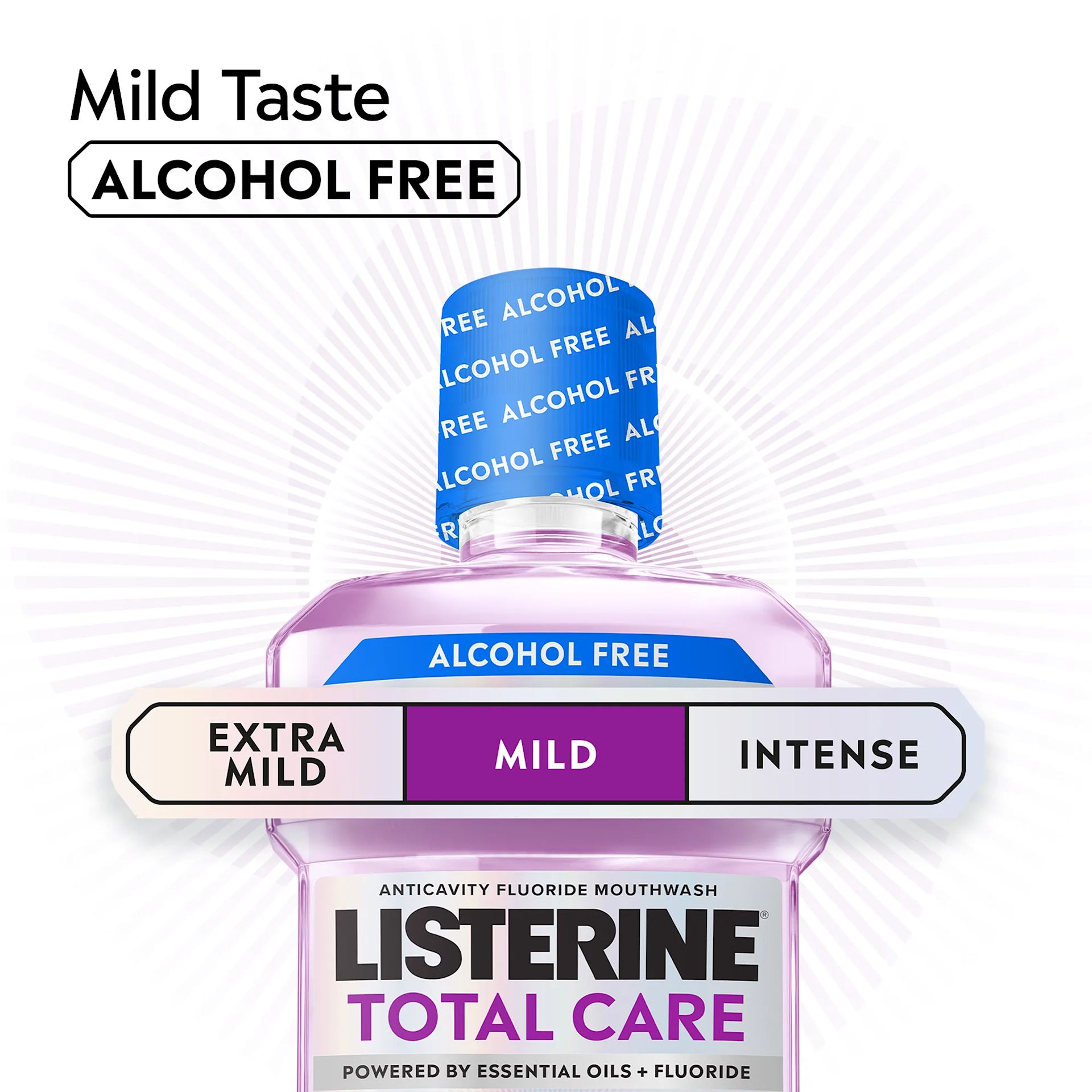 LISTERINE® TOTAL CARE Mild Taste Alcohol Free