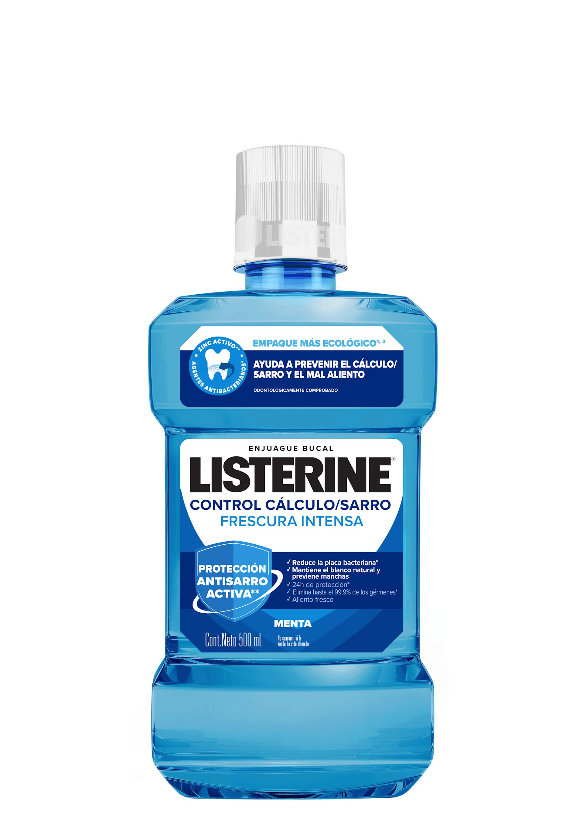 Enjuague Bucal LISTERINE® Control Cálculo/Sarro Frescura Intensa FRONT