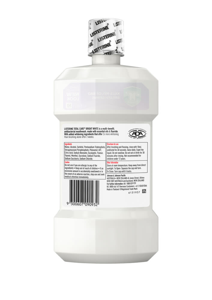 Listerine Total Care Bright White - Image 2 - Listerine - en-AU
