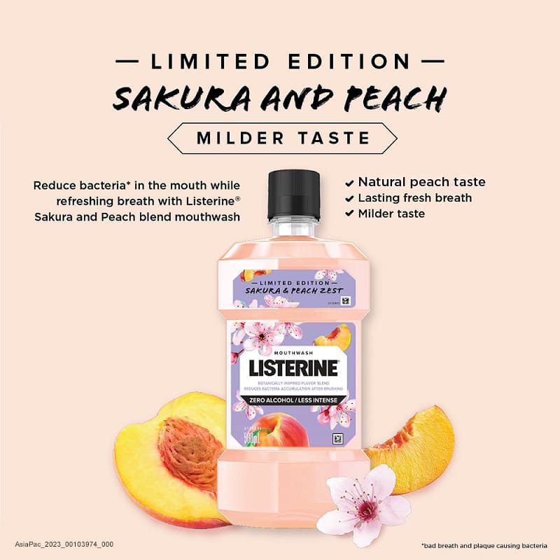 LISTERINE® SAKURA & PEACH - Image 5 - Listerine - en-SG