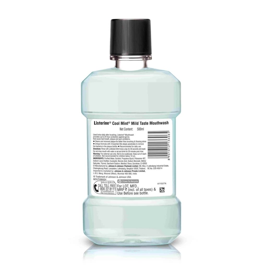 LISTERINE ® Cool Mint ® Mild Taste Mouthwash - Image 2 - Listerine - en-IN