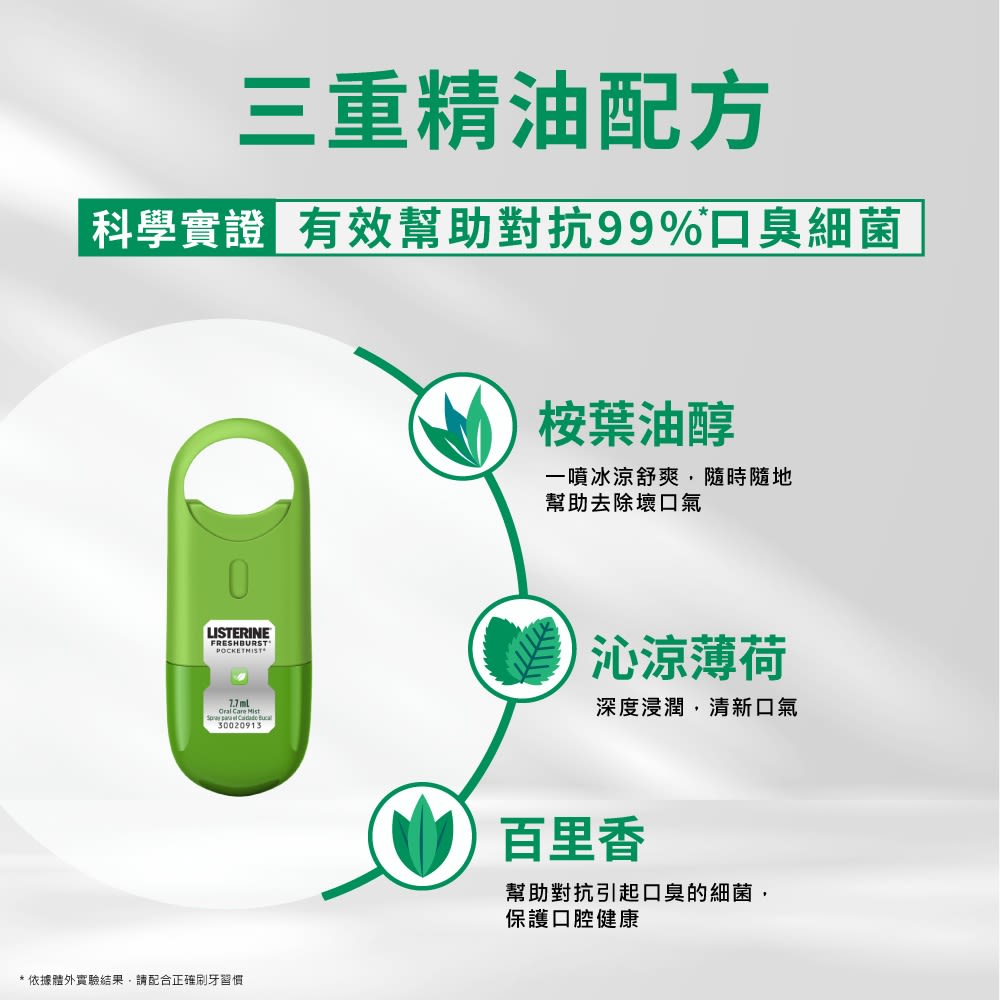 李施德霖速效口腔清新噴霧- 沁涼薄荷 - Image 7 - Listerine