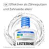 LISTERINE® COOL MINT alkoholfreie Mundspülung – „Extra milde Minze“ Flasche im kreisförmigen Wasser-Splash, Claim „5x effektiver als Zähneputzen und Zahnseide allein“* Plaque-Reduktion & frischer Atem ohne Alkohol