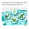 LISTERINE® ULTRACLEAN® clinically proven essential oils to kill bad breath germs