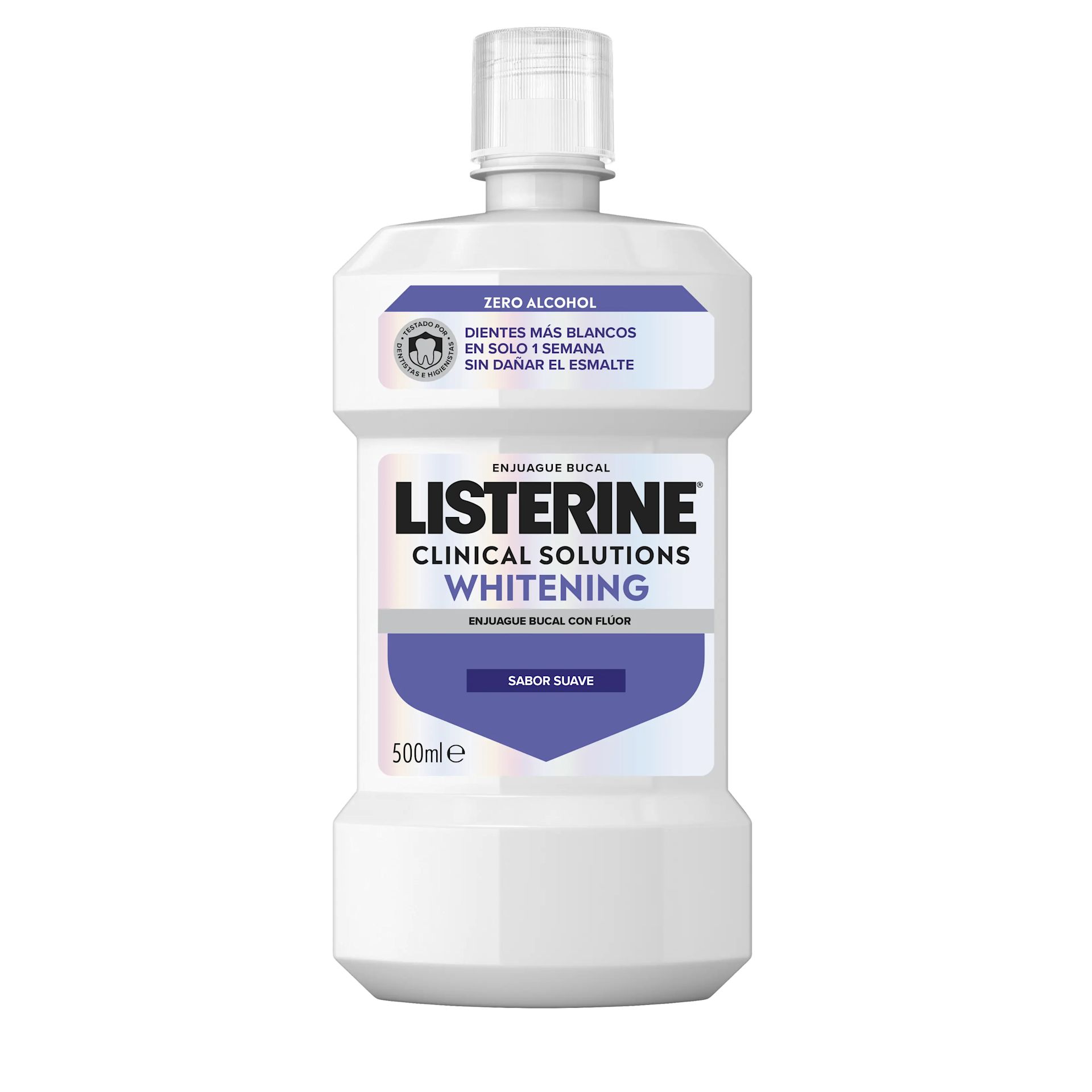 Enjuage Bucal LISTERINE® Whitening Sabor Suave Sin Alcohol