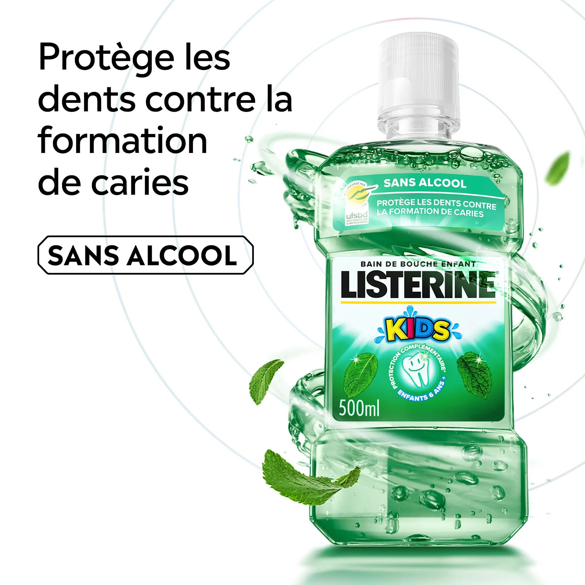 LIS EMEA FR 3574661899961 KIDS MENTHE SAlcool 500ML 