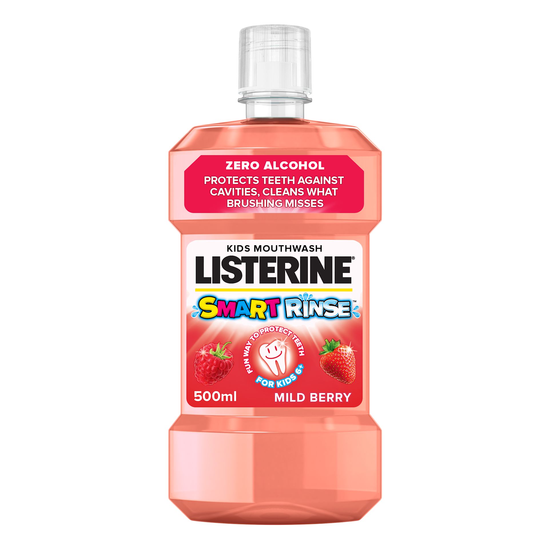 LISTERINE® Smart Rinse Mild Berry