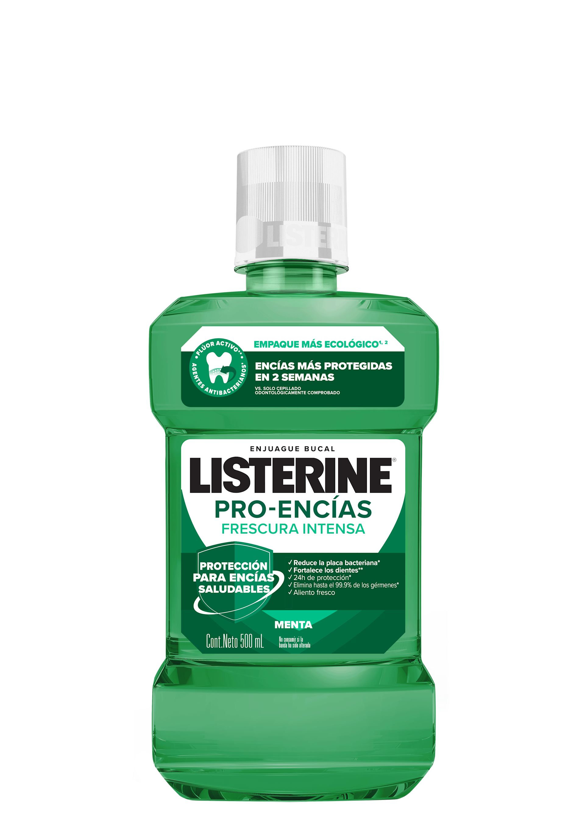 Enjuague Bucal LISTERINE® Pro-Encías Frescura Intensa