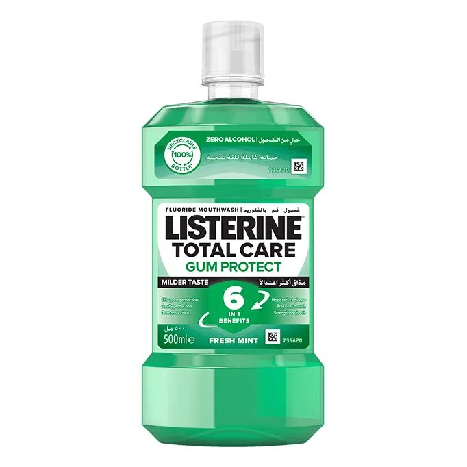 Listerine® Total Care Gum Protect Milder Taste Mouthwash - Image 1 - Listerine - en-GB