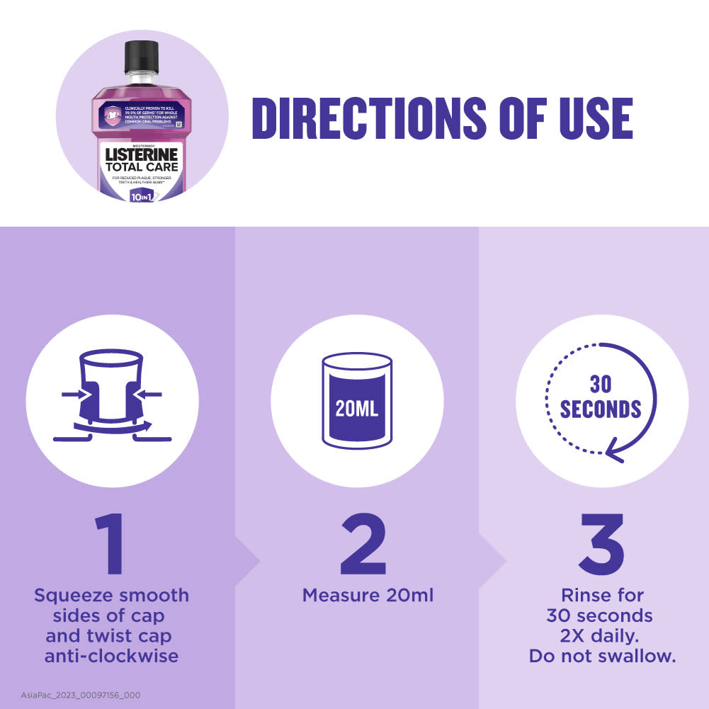 LISTERINE® TOTAL CARE - Image 8 - Listerine - en-SG