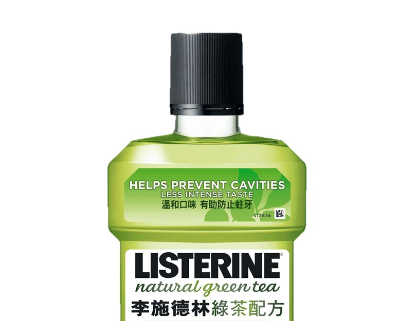 LISTERINE® NATURAL GREEN TEA