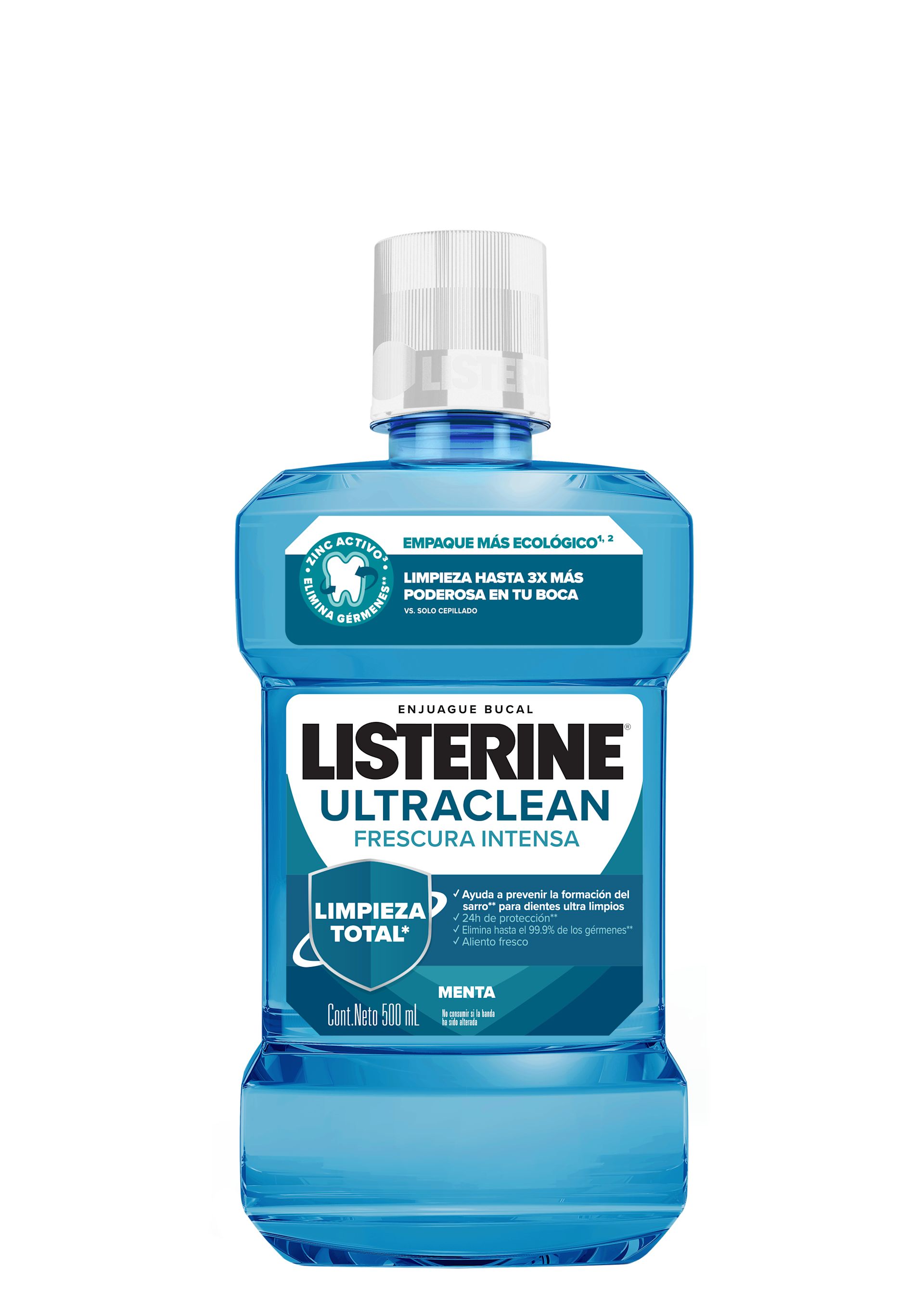Enjuague Bucal LISTERINE® Ultraclean Frescura Intensa
