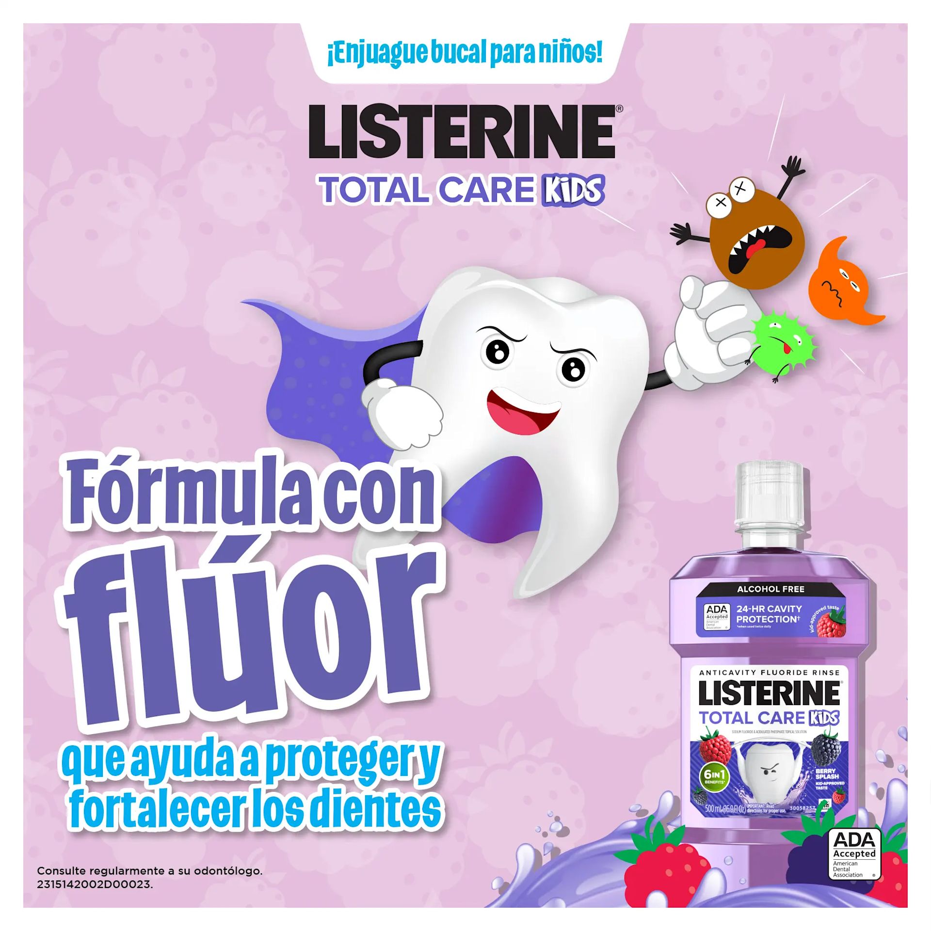 Formula con fluor