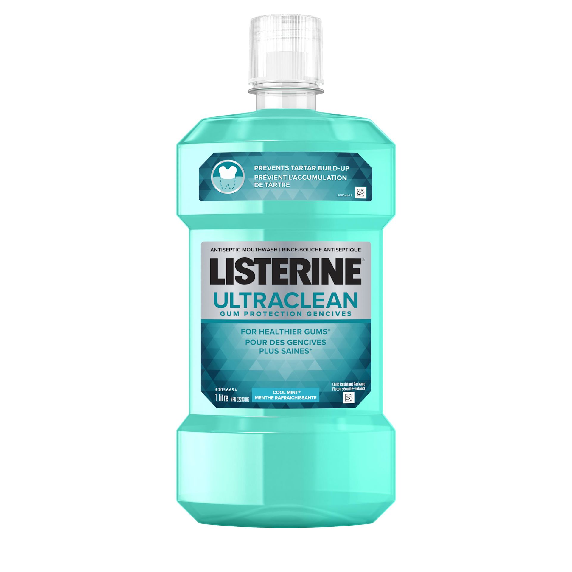 Listerine's Ultraclean Gum Protection Antiseptic Mouthwash