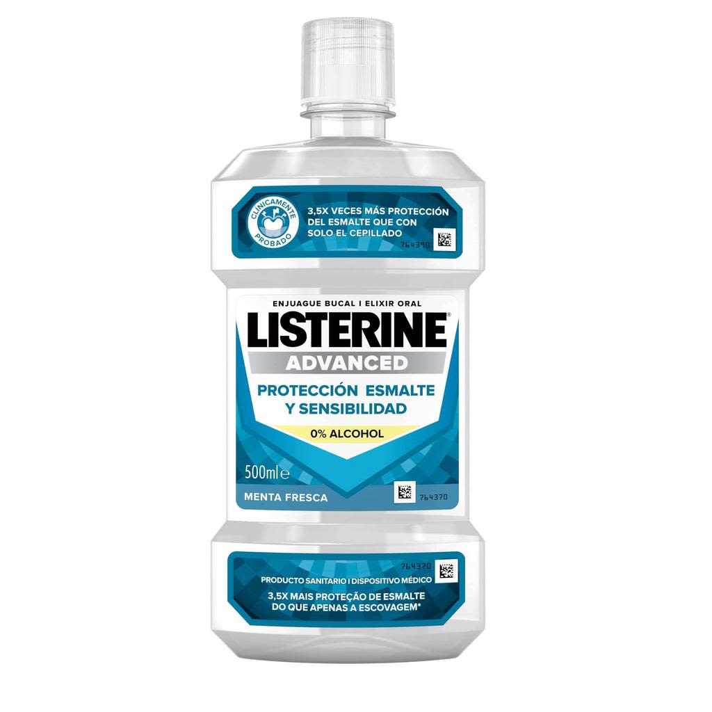 Elixir oral LISTERINE® Advanced Proteção Esmalte e Sensibilidade - Image 1 - Listerine - pt-PT