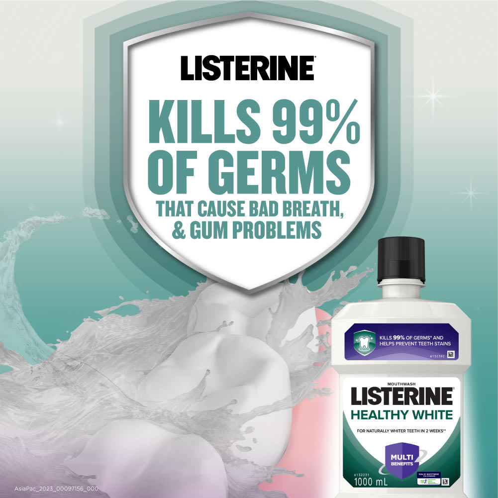 LISTERINE® HEALTHY WHITE - Image 5 - Listerine - en-SG